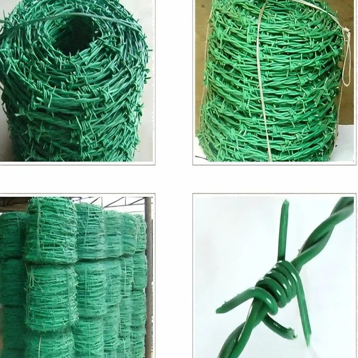 Barbed Wire Pvc Coated factory